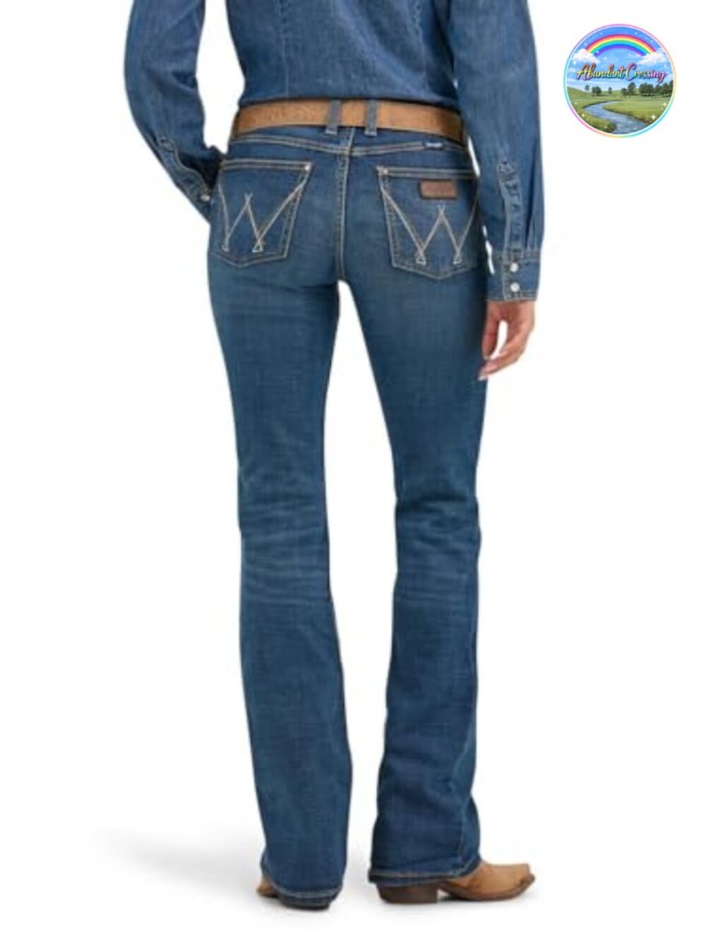 Wrangler Cash Mid Rise Boot Cut Ultimate Riding Jean - Picture 2 of 6
